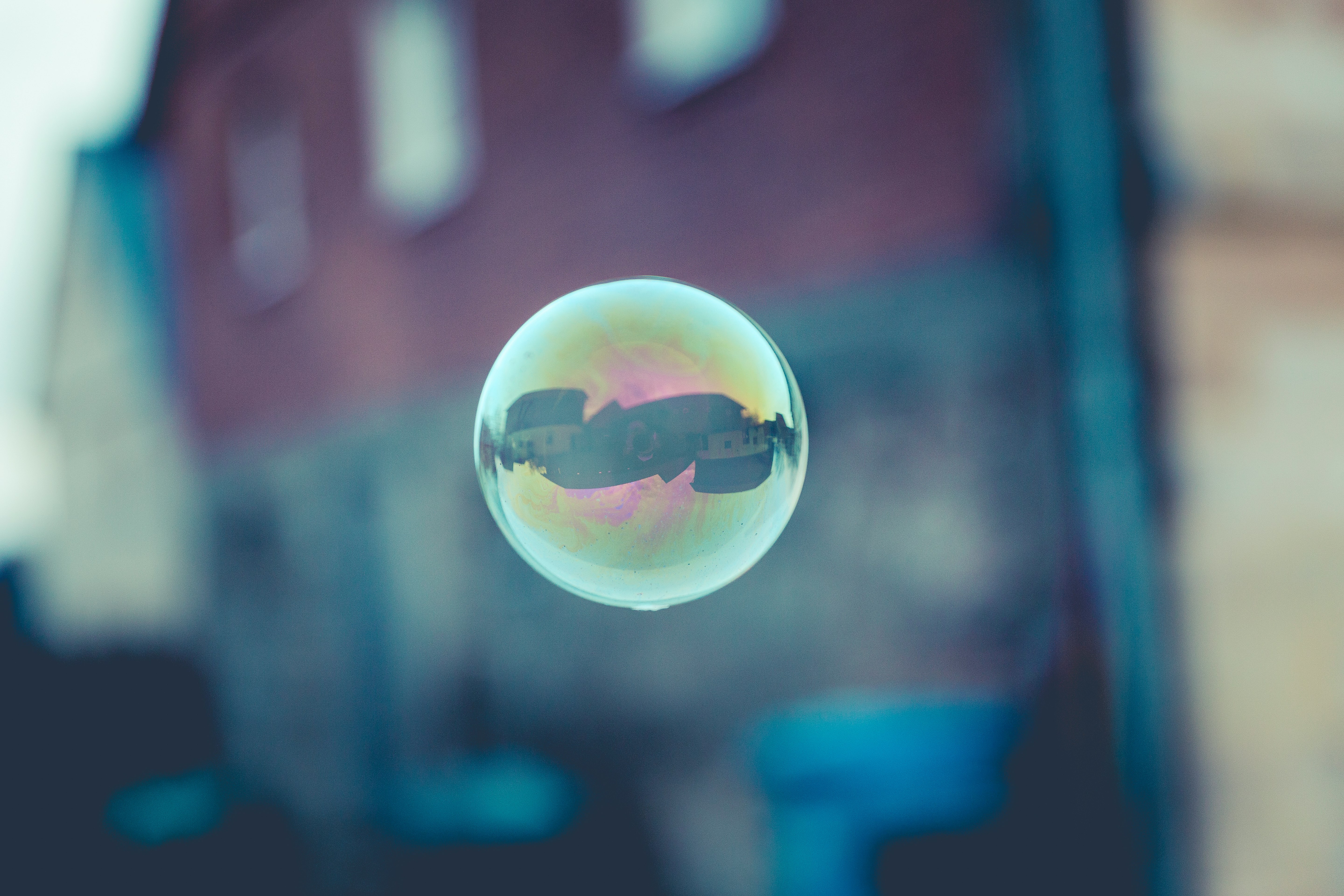 shallow focus photo of bubble